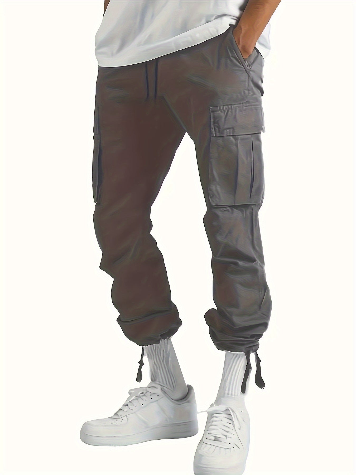 4pcs Men's Heavy-Duty Cargo Pants